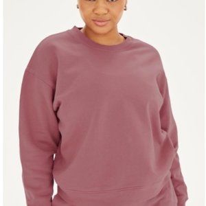 Girlfriend Collective Mauve Classic Sweatshirt